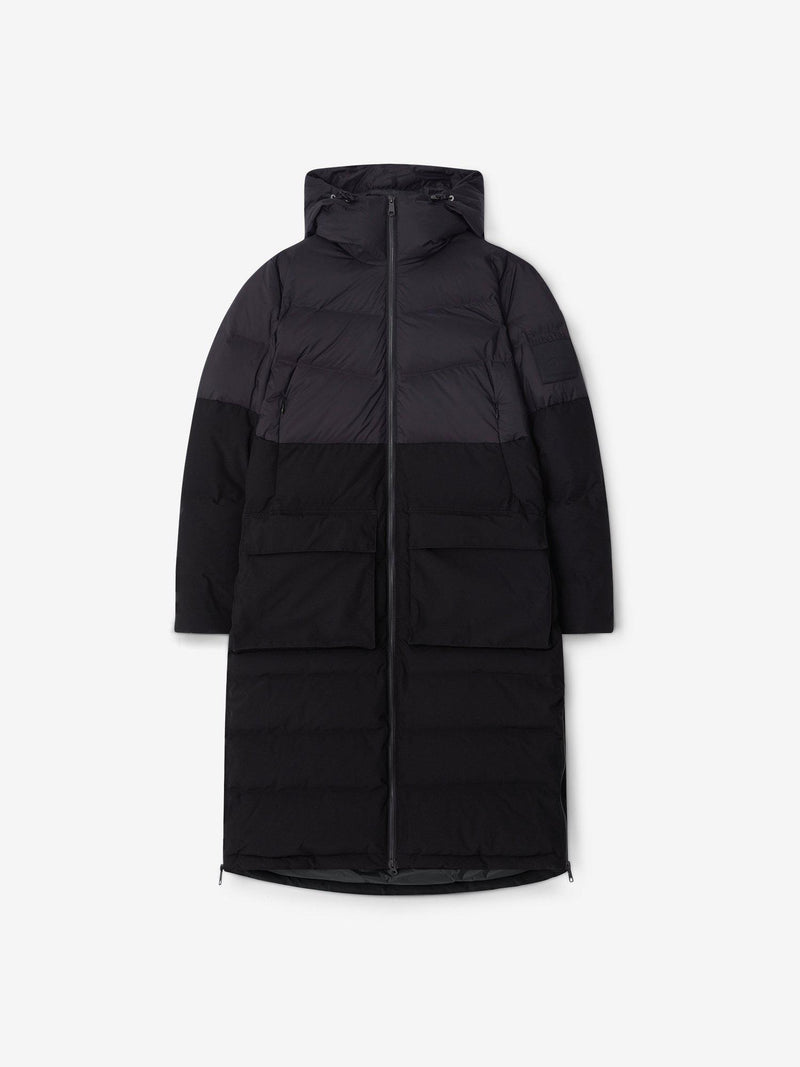 Cross sportswear so online long padded jacket w