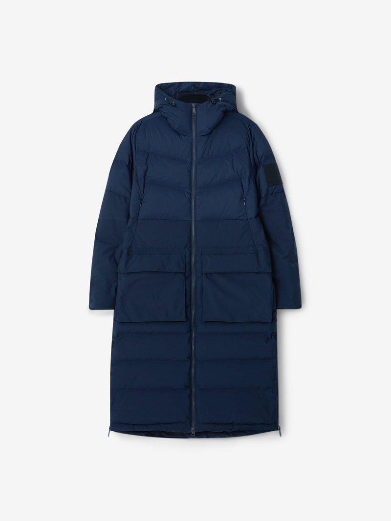 Down coat navy discount