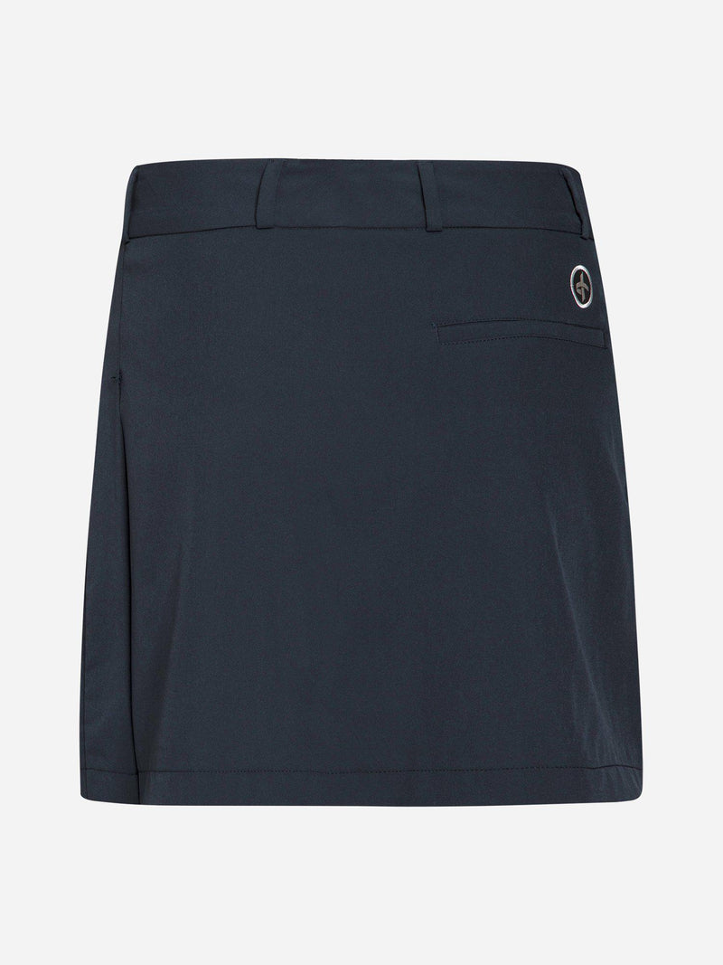 W_BLANK_Pleat_BLANK_Skort_Navy_Back_Cross_BLANK_Sportswear
