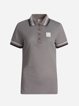 W_BLANK_Stripe_BLANK_Polo_Undye_BLANK_Grey_Cross_BLANK_Sportswear