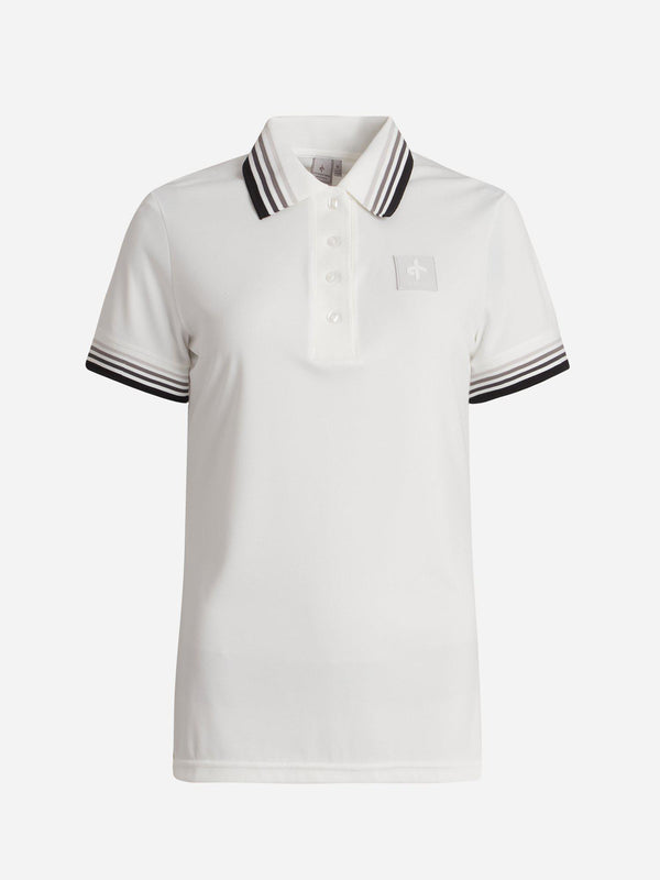 W_BLANK_Stripe_BLANK_Polo_Undye_Cross_BLANK_Sportswear