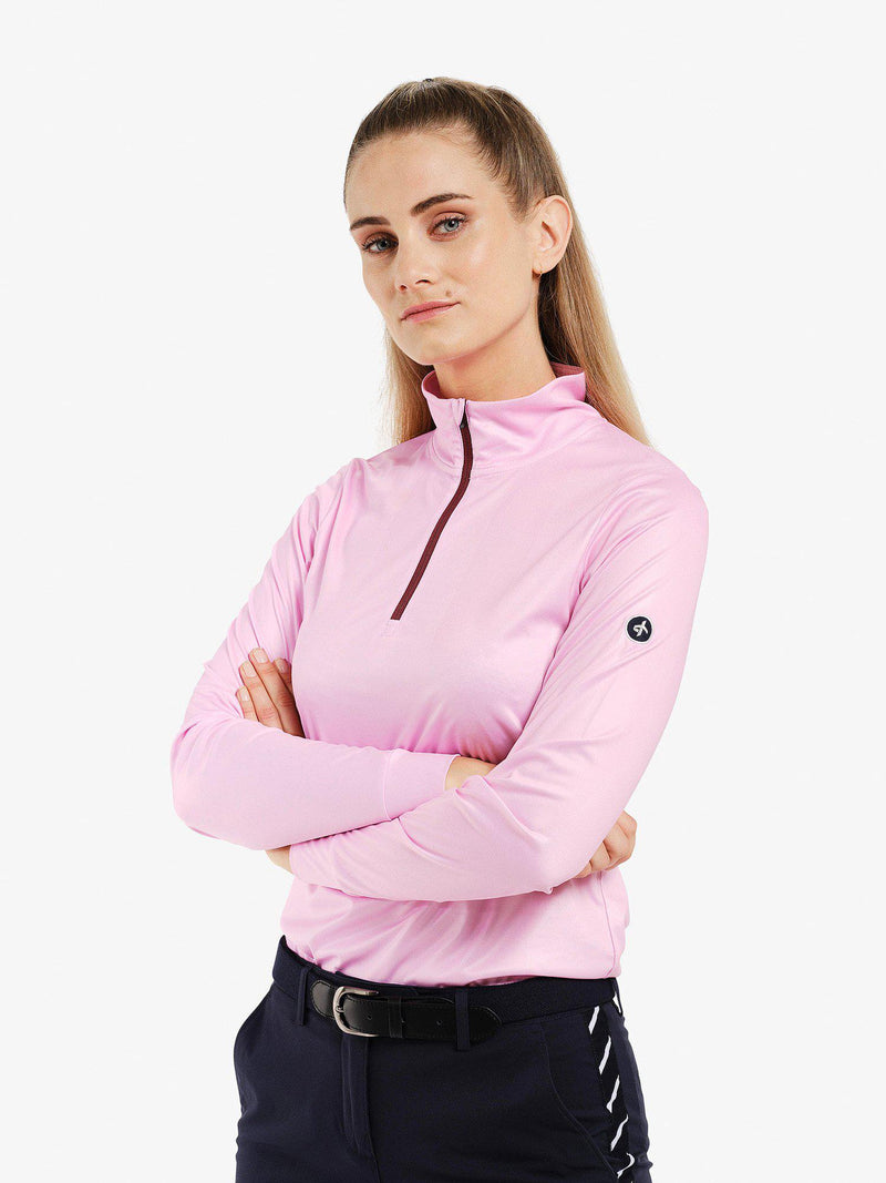 W VERTICAL POLO LS - Lilac Sachet – Cross Sportswear Intl