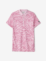 W_Clara_Polo_Pink_Zebra_CROSS-SPORTWEAR