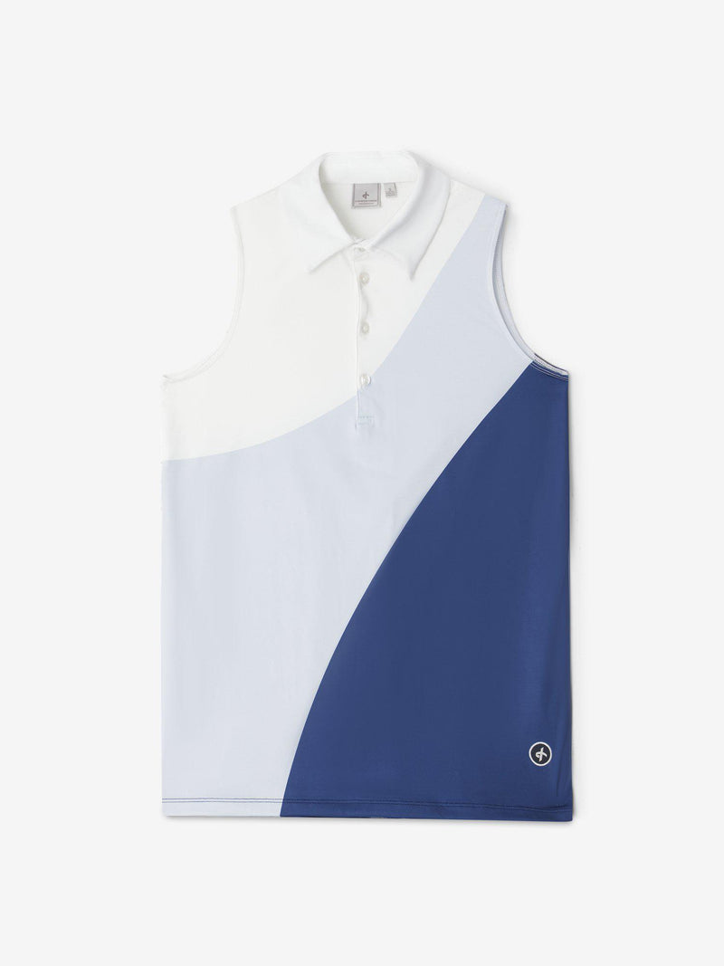 W_Flow_Polo_SL_Twilight_Blue_CROSS-SPORTWEAR