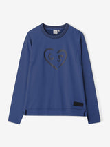 W_Heart_Crew_Neck_Twilight_Blue_CROSS-SPORTWEAR