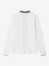 W_Nostalgia_Polo_LS_white_back_CROSS-SPORTWEAR