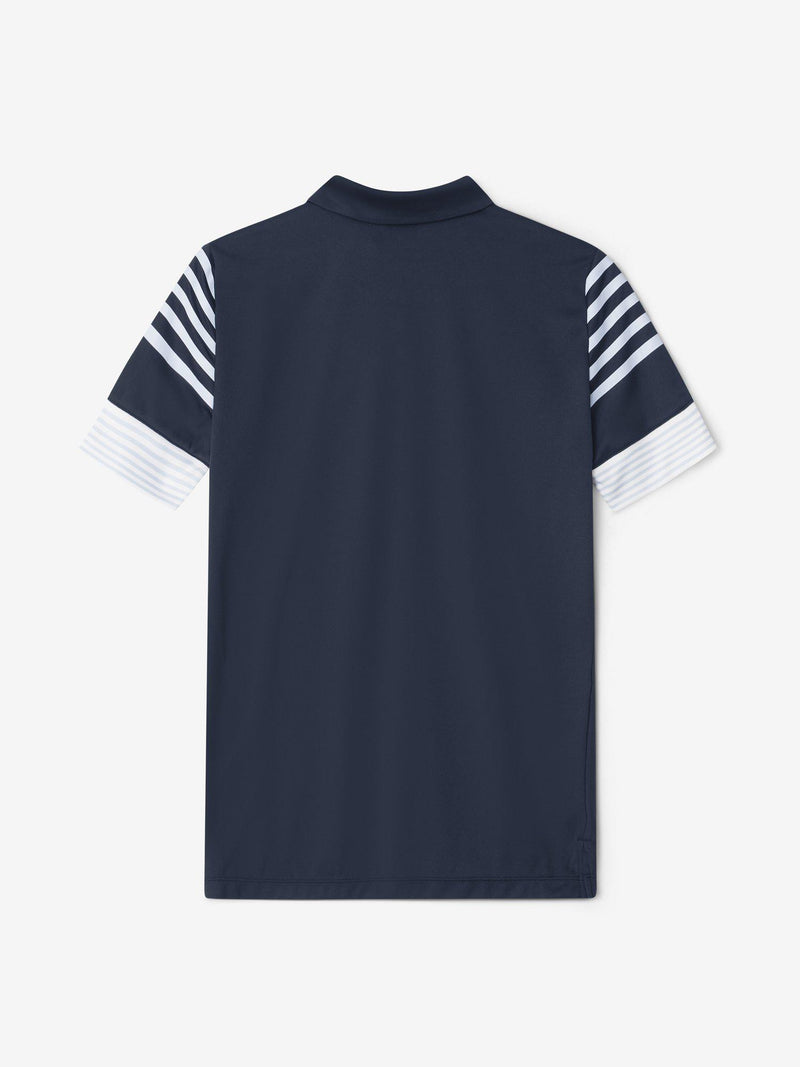 W_Sporty_Polo_navy-with-stripe_back_CROSS-SPORTWEAR