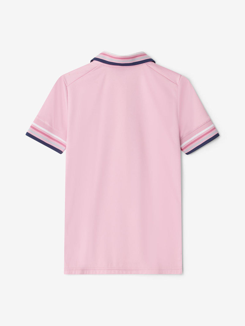W_Stripe_Polo_Lilac_Sachet_back_CROSS-SPORTWEAR